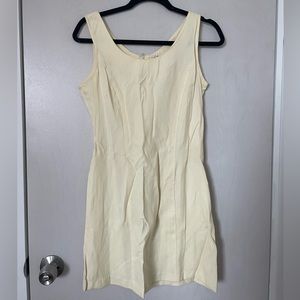 Vintage Cream Dress Sz S
